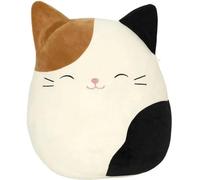 Micromallows 1-Pack - Irina Axolotl, Tabitha Cat, Tex Taco, Gordon Shark Plush Toys for Kids and Collectors(Brown eared cat,20cm0.140kg)