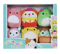 Jazwares Micromallows Squishmallows Original 6-Pack (Archie, Bimbi, Lucy‑May, Maritza, Maya, Rodry)