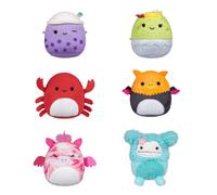 Jazwares Micromallows Squishmallows Original 6-Pack - Henley, Carlos, Myrna, Poplina, Anjara, Joelle