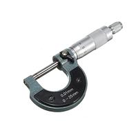 Micrometer, 0.01mm 0-25mm Outside External Metric Gauge Micrometer Machinist Measuring with Box Accurate Tool