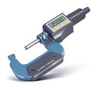 Micrometer Digital Outside Micrometer, 25-50 mm/1-2 Inch Electronic Micrometer LCD Micrometer, Thickness Gauge, Tester, Length Measuring Tool for Measuring Small Parts, 0.001 mm (0.00005 Inches)