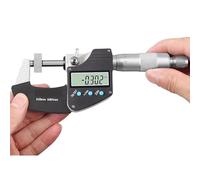 Micrometer Electronic Digital Micrometer MM/IN Outside Micrometer 0.001MM High Precision Depth Micro Meter 0-25 25-50 50-75 75-100MM(0-25mm)