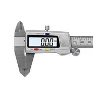 Micrometer, Hardened Stainless Steel 0-150mm Digital Caliper Vernier Calipers Micrometer Electronic Vernier Caliper Measuring Tool(A and B)