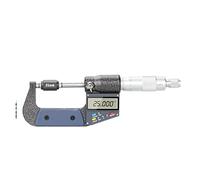 Micrometer, Micrometer Outside Micrometer Accuracy 0.001mm 0-25/50/75/100mm Electronic Digital Caliper Gauge Meter Measure Tool,Precision Machinist Tool(25-50mm)