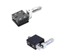 Micrometer Sliding Stage Guide Rail Platform, Manual Displacement Table, Smooth Operation, Precision Movement for Laboratory and Industrial Applications
