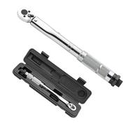 Micrometer Torque Wrench, 48-216 In.Lb / 5-25 Nm Adjustable Click Torque Wrench, High Precision Professional Drive Tool for Bicycles, Automotive, DIY, Workshop, for Accurate Tightening and Maintenance