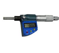Micrometers 0-25mm / 0-50mm Digital Display Micrometer with Engraved Measuring Tool Spiral Differential Head with Mounting Electronics Vernier Caliper (Color : 25mm blue)