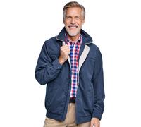 Micromoss Woven Blouson Style Jacket Stylish Showerproof and Aldon Navy L