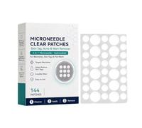 Microneedle Care Patch - Soothing Skin Sheets for Body Areas | 144 Piece Adhesive Patch Set with Cone Design, Comfortable Fit, Targeted Application for Back Thigh Calf Abdomen Hip Daily Use,