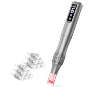 Microneedle Derma Roller Pen Dermabrasion Roller 0.25mm Microneedling Roller, Microneedle Roller Derma Roller 0.25mm for Women Men Home Use