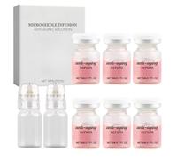 Microneedle Infusion Face Serum-Micro Infusion Anti-Aging Serum, Hyaluronic Acid Microneedling Serum, Microneedling Roller Kit,Enhances Elasticity,Wrinkle Filler, Smoothing Skin