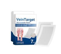 Microneedle Patch Soothing Leg Breathable Care Patches, Advanced Varicose Vein Relief 8 Hours Lasting, Healthier Looking Legs,Non Sticky And Comfortable, Smoothing Leg Patch Suited for Hydrating 8pcs