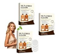 Microneedles Self Tanning Patch, Sunless Tanning Stickers for Dark and Even Tan Skin, Convenient Home Use Tan Patch for Skin Care