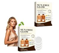 Microneedles Self Tanning Patch, Sunless Tanning Stickers for Dark and Even Tan Skin, Convenient Home Use Tan Patch for Skin Care