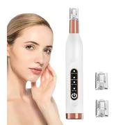 Microneedling Pen - Non Invasive Electric Plasma Pen, Glow Derma Pen Rechargeable | Professional Skin Pen Microneedling with 4 Modes, Cordless Electric Derma Auto Pen for Enhancing Skin Elasticity