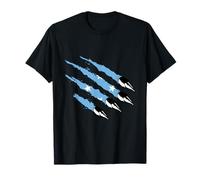 Micronesia Claw Micronesian Roots Micronesian Flag T-Shirt
