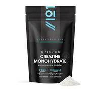 Micronised Creatine Monohydrate Powder 300g - Unflavoured - Proven to Increase Physical Performance - Resealable and Recyclable Pouch by Alpha01