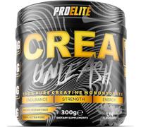 Micronised Creatine Powder 300g Vegan 100% Pure Creatine Monohydrate 5g Per Serving for Strength Performance Muscle Power and Workout Recovery Unflavoured Workout Supplement by PROELITE