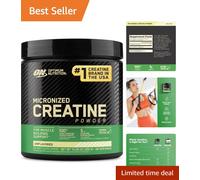 Micronized Creatine Powder 300g - Pure CreaPure for Muscle Growth & Strength
