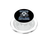 Micropenis Funny Unappropriate Men Rude Wolf Peinlich PopSockets PopGrip for MagSafe