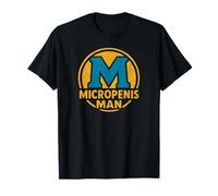 Micropenis Man Superhero Logo Funny Embarrassing Small Penis T-Shirt