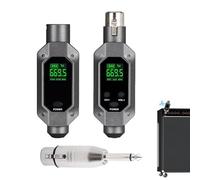 Microphone Adapter - 900mAh Long Distance Professional Wireless Mic Adapter, Condenser Microphone Wireless System, 48k Frequency Signal Transmission for Dynamic/Condenser Microphone