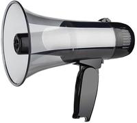 microphone and speaker,fog horn,siren,megaphone, Bullhorn 20 Watt Power Compact Megephone Speaker Built-In Siren Alarm Modes With 240s Recording And Usb Port For Any Outdoor Sports Micropho