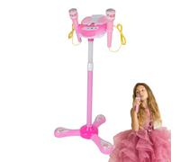 Microphone And Stand For Kids - PP, 35.04 X 13.78 X 10.63 Inch Karaoke Toy For Kids | Detachable Singing Microphone With Adjustable Base, Accessory For Musical Parties, Creative Play,