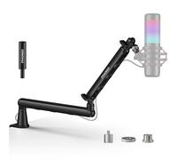 Microphone Arm,Aokeo AK-55 Desk Low Profile Mic Boom Arm Stand,Suitabl
