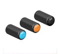 Microphone Battery Cover for Shure PGX2/SLX2/PG58/SM58/BETA58,Wireless Mic Mikes Bolymic Accessories,Mic Handhold Cap Cup Cover (3PCS)