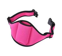Microphone Belt: Black Nylon Fanny Pack, Heavy Duty Audio Equipment Stand, Adjustable Speaker Waistband, Multifunctional for Performer | Theatre Stage Use, Equip, Pink, Consulte la descripción, See