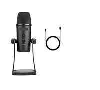 Microphone BY-PM700SP BY-PM700 USB Condenser Microphone Stereo Cardioid Mic For Computer PC Smartphone Video Recording Live Streaming Suitable for anchor, dubbing studio, recording, st ( Color : BY-PM