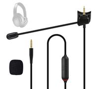 Microphone Cable Replacement for Bose QuietComfort 35 (QC35) & Quiet Comfort 35 II (QC35 II) Headphones,Detachable Boom Gaming Microphone with Mute Switch for PC, Laptop, PS4 PS5 Xbox One Controller