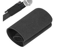 Microphone Case - Comfortable Elastic Portable Microphone Cover Accessories | Black Lightweight Recording Shield Stretchable Protective Audio Equipment for Businessmen Writers Bloggers