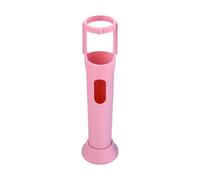 Microphone Case for JBL PartyBox Wireless Mic, Silicone Case with Base Rod, Protective Case Mic Sleeves Microphone Stand (Pink)