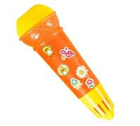 Microphone Children - Cartoon Funny Microphone Voice Amplification,Multifunctional Voice Changing Supplies, Echo Microphone Toy Early Development Supplies for Kids