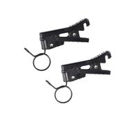 Microphone clip Canfon 2pcs Lapel/Lavalier Microphone ABS Tie Clip for SONY uwp V1/D11/D21 ECM-V1BMP Sennheiser Saramonic Lavalier microphone