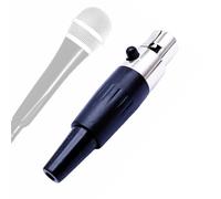 Microphone Connector Female Little Small Portable Cordless Audio Socket
