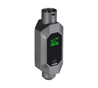 Microphone Converter, Wired To Wireless Adapter & XLR Transmitter Receiver for Stage Performance, Karaoke, Conference Speech & Studio Recording, for Singers, Speakers, Musicians and Audio Engineers