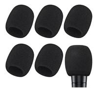 Microphone Cover, 6 Pcs Microphone Windscreen, Foam Mic Cover Suitable for SM58, E835 and Most Standard Handheld Mic