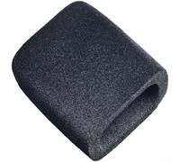 Microphone Cover for FIFINE AmpliGame AM8, Soft Flocking Foam Windscreen Filter, Noise Reduction Plush Cap, Easy Slip-On Design for Streaming Gaming Podcasting(Black 27A11)