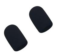 Microphone Cover for JBL PartyBox Encore2 Wireless Mic and for JBL PartyBox Encore Wireless Mic,Handheld Microphone Foam Cover Windproof Washable Sponge (2*black)