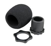 Microphone Cover, Sponge Cover, Anti-Fall, Anti-Roll, Anti-Slip Ring, Up Cover, Microphone Protective Cover