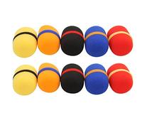 Microphone Cover Thick Soft Sponge Colorful Good Elasticity Windscreen Foam Cover 10Pcs for KTV Dance Parties