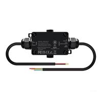 Microphone Enabled LED Controller for ESP32 with Waterproof Housing for Dynamic Lighting Effects in For Pools Gardens and Custom Installations