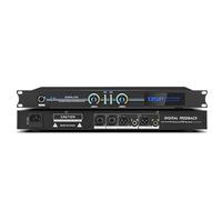 Microphone Feedback Eliminator with Anti-Howling Frequency Shifter and Automatic Calculation Technology for Live Performances and Conferences