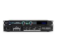 Microphone Feedback Eliminator with Anti-Howling Frequency Shifter and Floating-point Automatic Calculation for Live Performances, Stage, and Conference