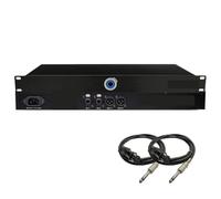 Microphone Feedback Suppressor, Digital Anti-Howling Processor, 5-Level Adjustment, Supports 2/4/6-Way for Stage, Conference, Church Events, KTV, Halloween
