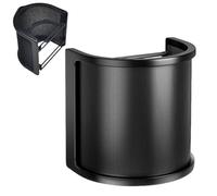 Microphone Filter, Windscreen for Microphone, Double Layer Protection Cover, Noise Cancelling Handheld Mic Shield, Ideal for Streaming, Podcasting, Karaoke, Music, 1 Piece