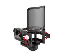 Microphone-Flash Shock Mount, Built-in Filter | Anti-Vibration Suspension For Studio, Compatible From 21 To 62 Mm, Tool- Configuration, Reduction Mount R
